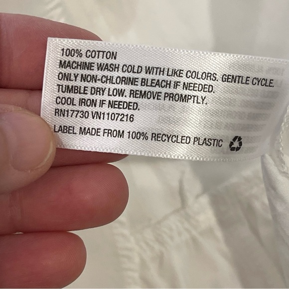 A New Day Mini Dress White Ruffle Multi Tiered Flutter Short Sleeve - Picture 13 of 17